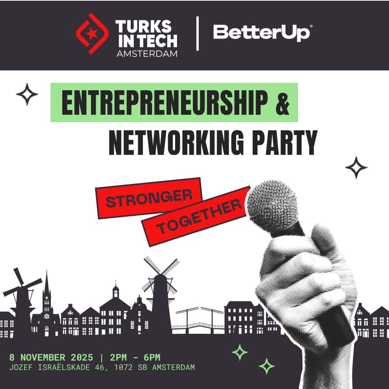 Cover Image for Turks in Tech Amsterdam - 8th Nov