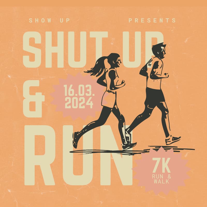 Cover Image for Shut Up & Run 
