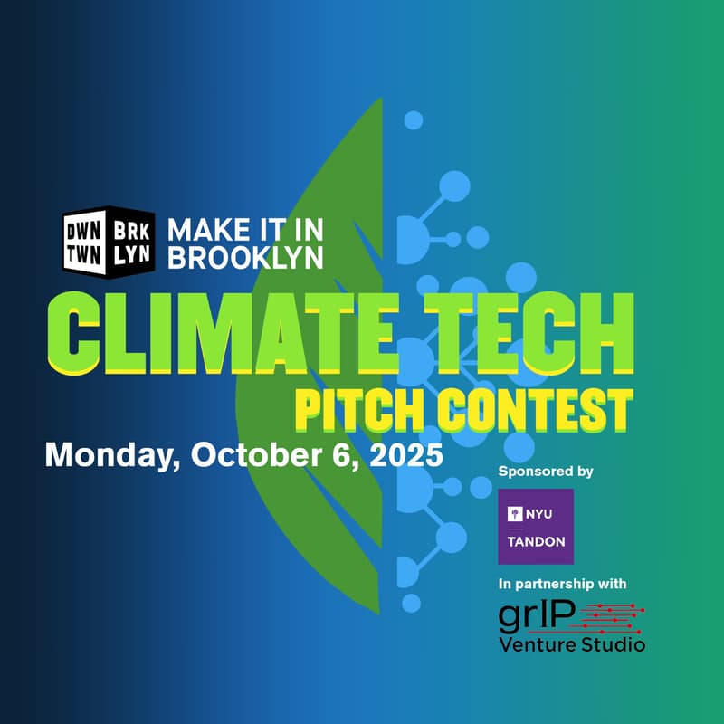 Cover Image for Make It in Brooklyn: Climate Tech Pitch Contest