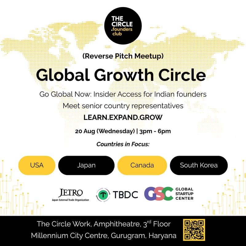 Cover Image for Global Growth Circle | Reverse Pitch Event