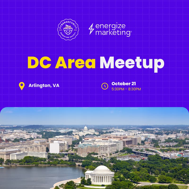 Cover Image for DC-Area Meetup of the Cybersecurity Marketing Society