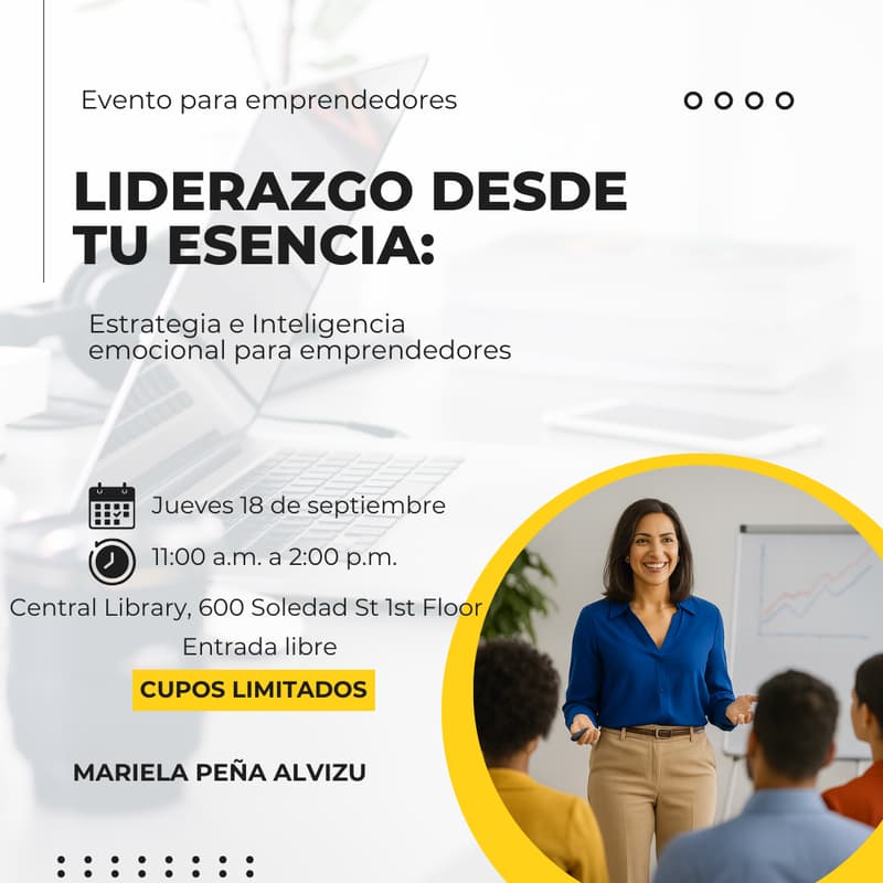 Cover Image for Liderazgo desde tu esencia: Estrategia e Inteligencia emocional para emprendedores