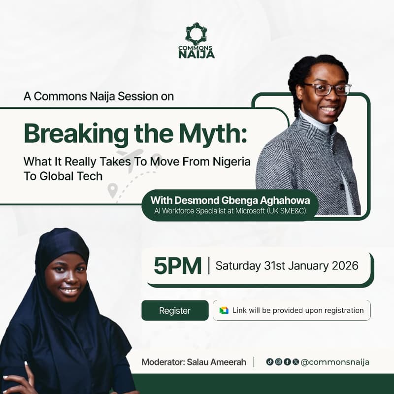 Cover Image for Breaking The Myth: What It Really Takes To Move From Nigeria To Global Tech