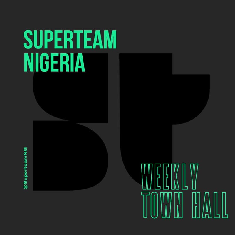 Cover Image for SuperteamNG Community Call