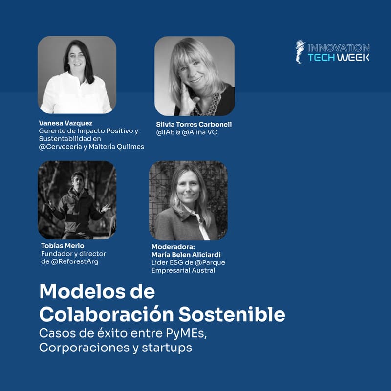 Cover Image for Modelos de colaboración sostenible: Casos de éxito entre Corporaciones, PYMES y Startups