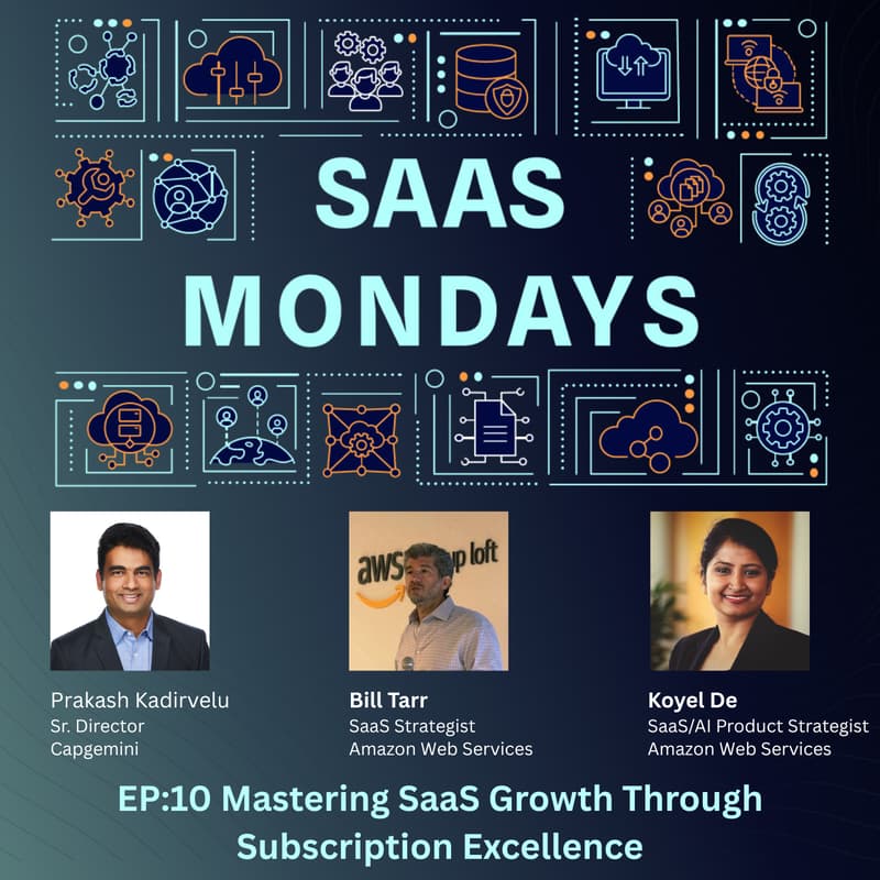 Cover Image for EP10: SaaS Mondays, Live on Friday | Mastering SaaS Growth Through Subscription Excellence