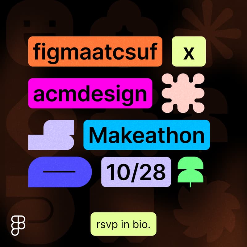 Cover Image for Figma x ACM Design Makeathon