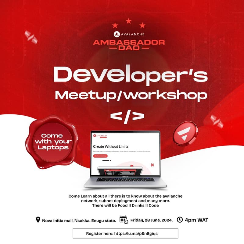 Cover Image for AvaxDAO Developer Meetup