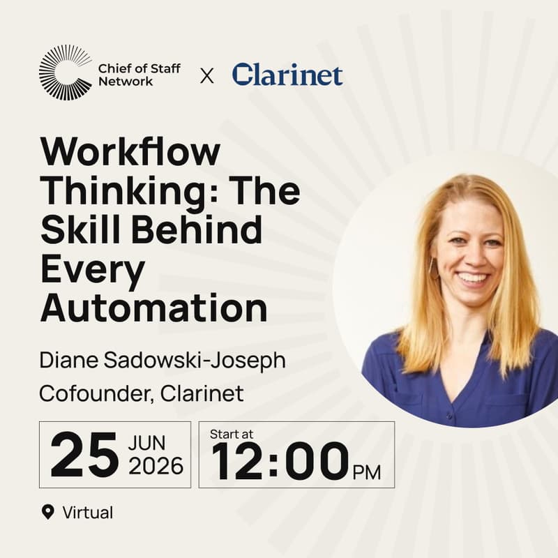 Cover Image for Workflow Thinking: The Skill Behind Every Automation