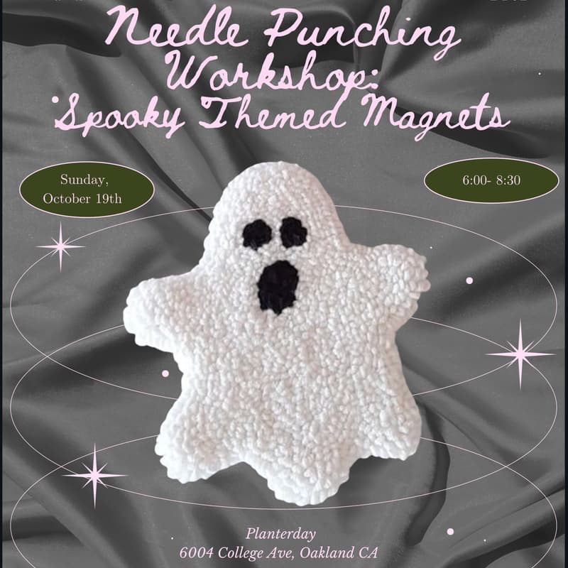 Cover Image for Needle Punch: Halloween Themed@ Planterday