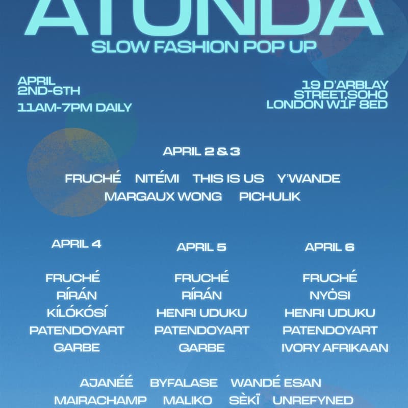 Cover Image for Atunda - African Slow Fashion Pop Up