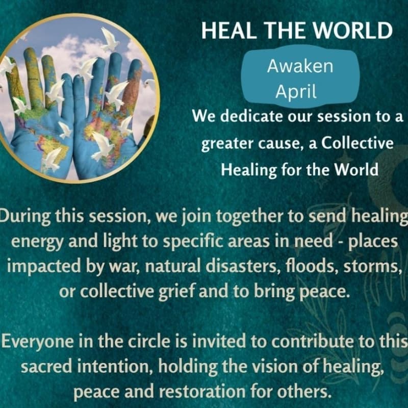 Cover Image for A sacred circle -Heal the world ( US & Australia)
