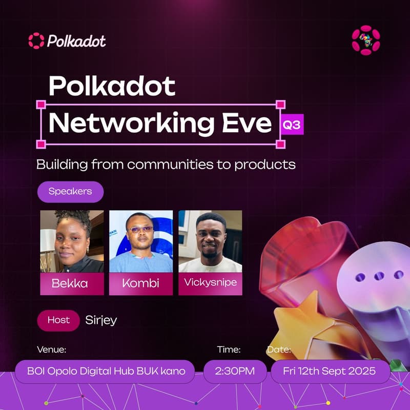 Cover Image for Polkadot Networking Eve Q3