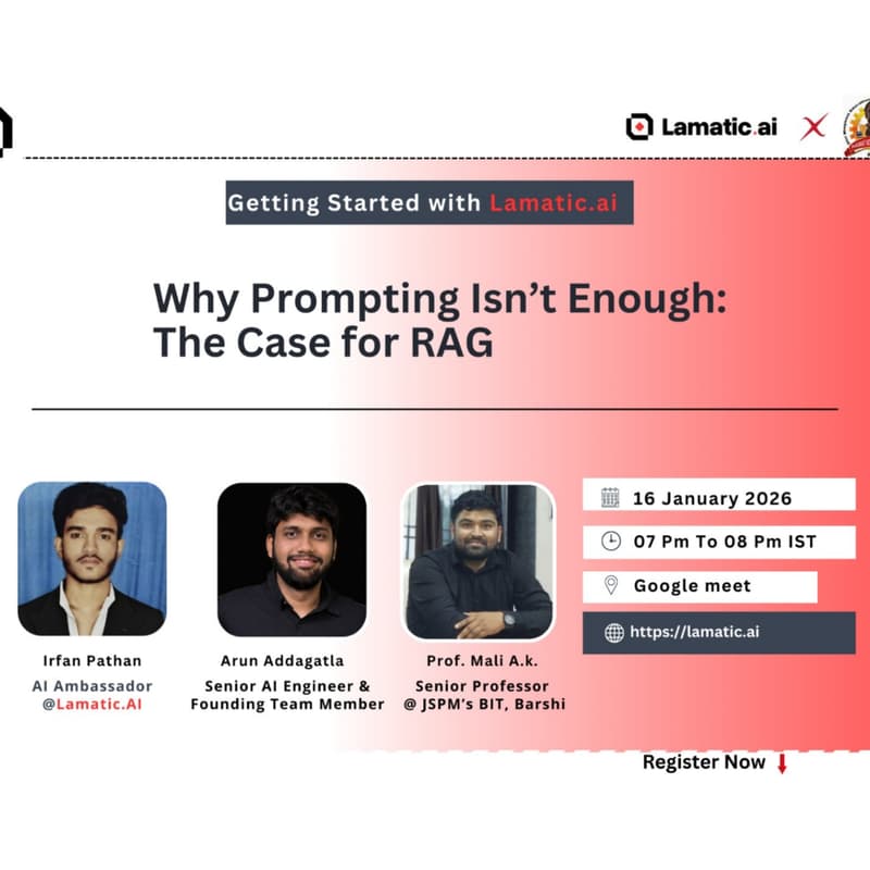 Cover Image for Why Prompting Isn’t Enough: The Case for RAG