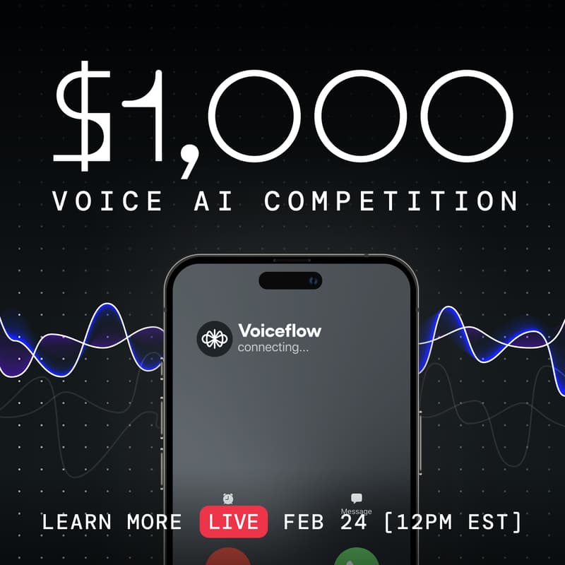 Cover Image for $1000 Voice AI Competition Kickoff