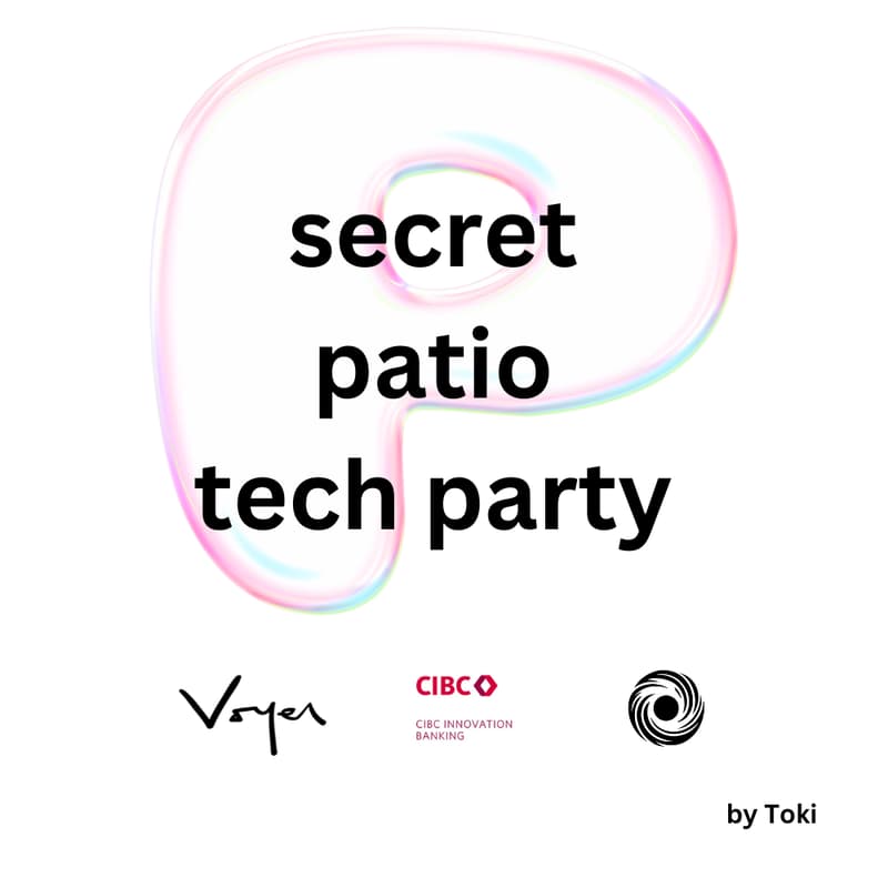 Cover Image for secret patio tech party