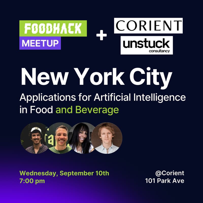 Cover Image for FoodHack New York City: AI in Food & Beverage
