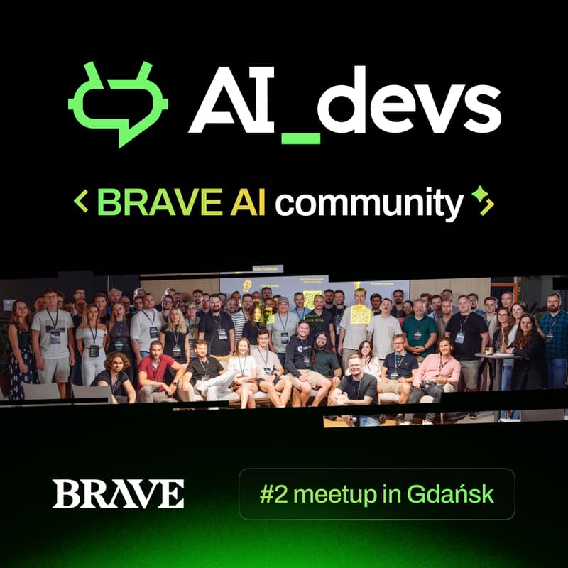 Cover Image for AI na produkcji | BRAVE AI COMMUNITY in Gdańsk