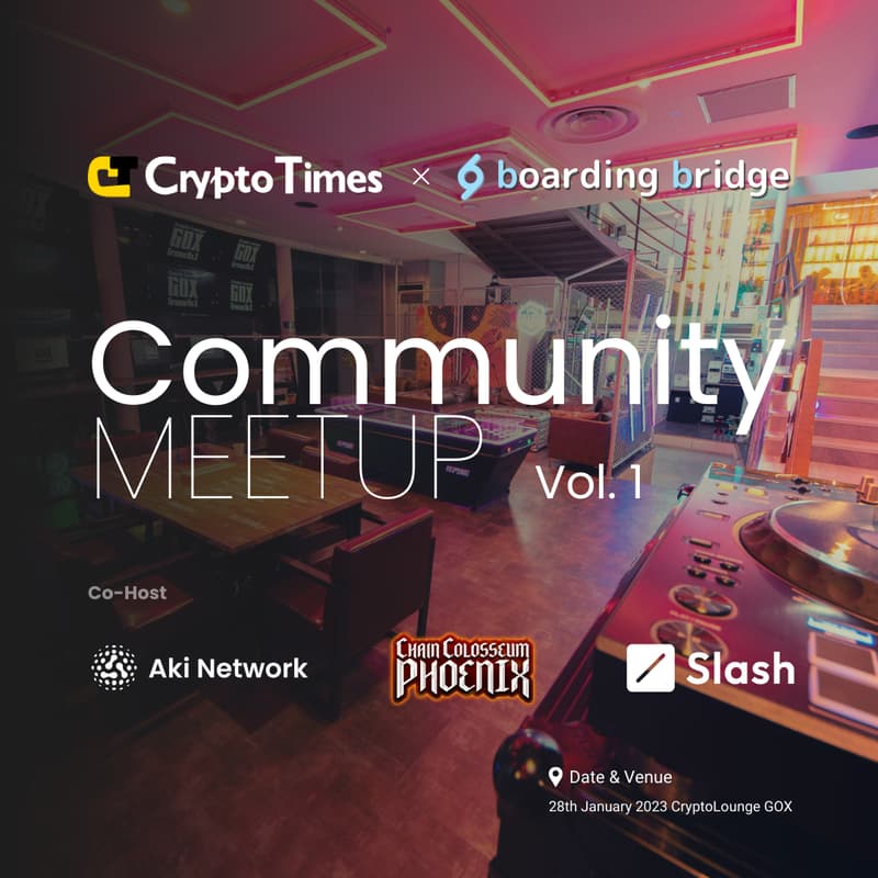 Cover Image for CryptoTimes & bb Community Meetup Vol.1