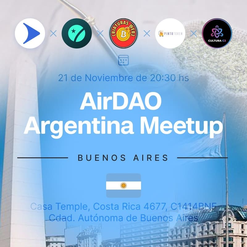 Cover Image for Meetup AirDAO X C3
