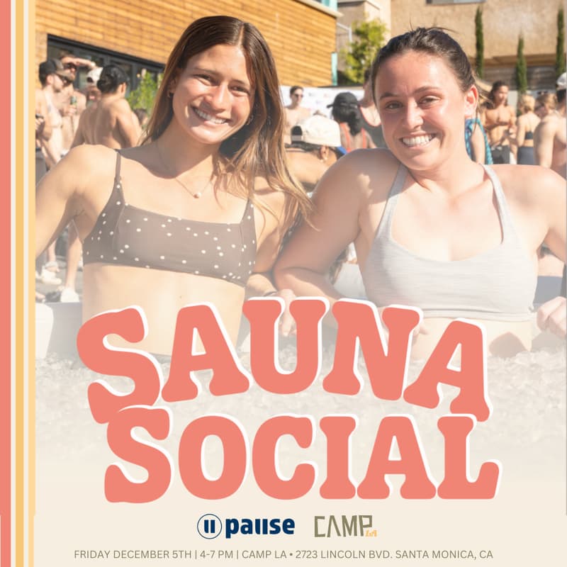 Cover Image for Pause x Camp: Sauna Social