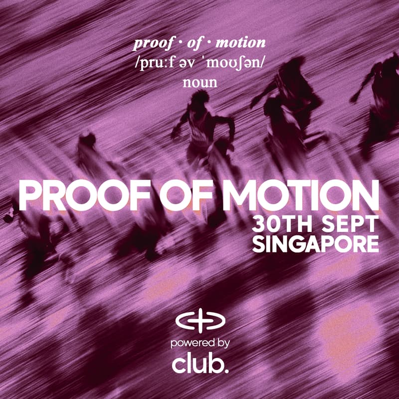 Cover Image for club x Sophon: Proof of Motion @ Token2049