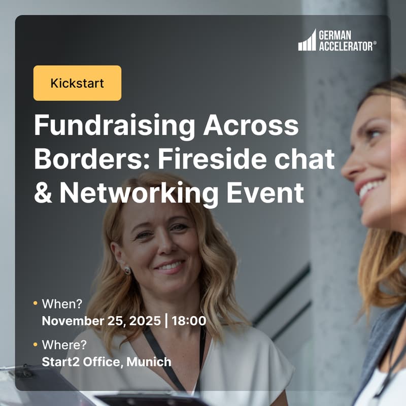 Cover Image for Kickstart Fundraising Across Borders: Fireside Chat & Networking