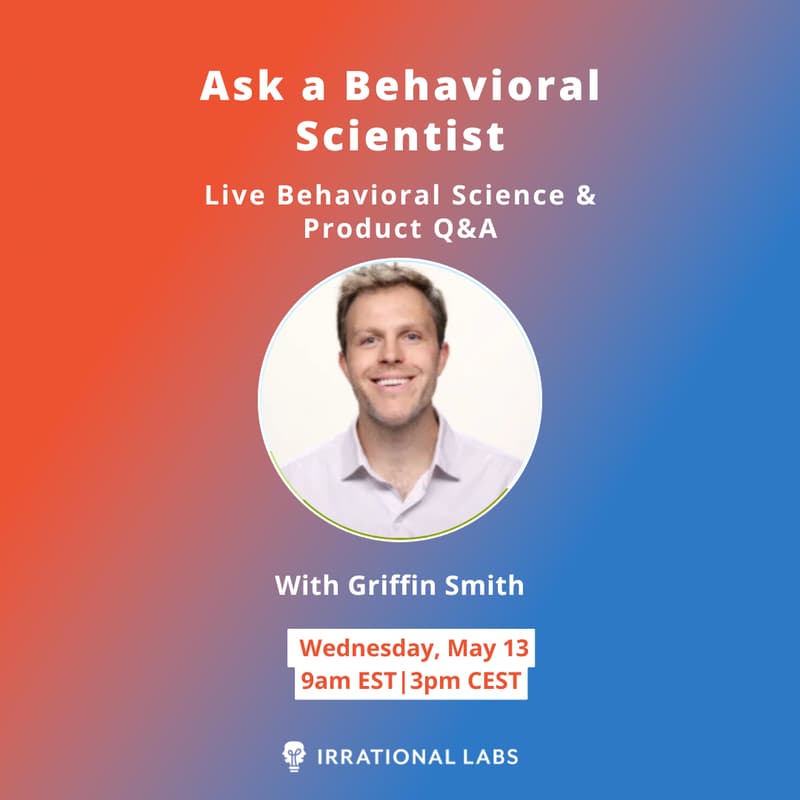 Cover Image for Ask a Behavioral Scientist: with Griffin Smith