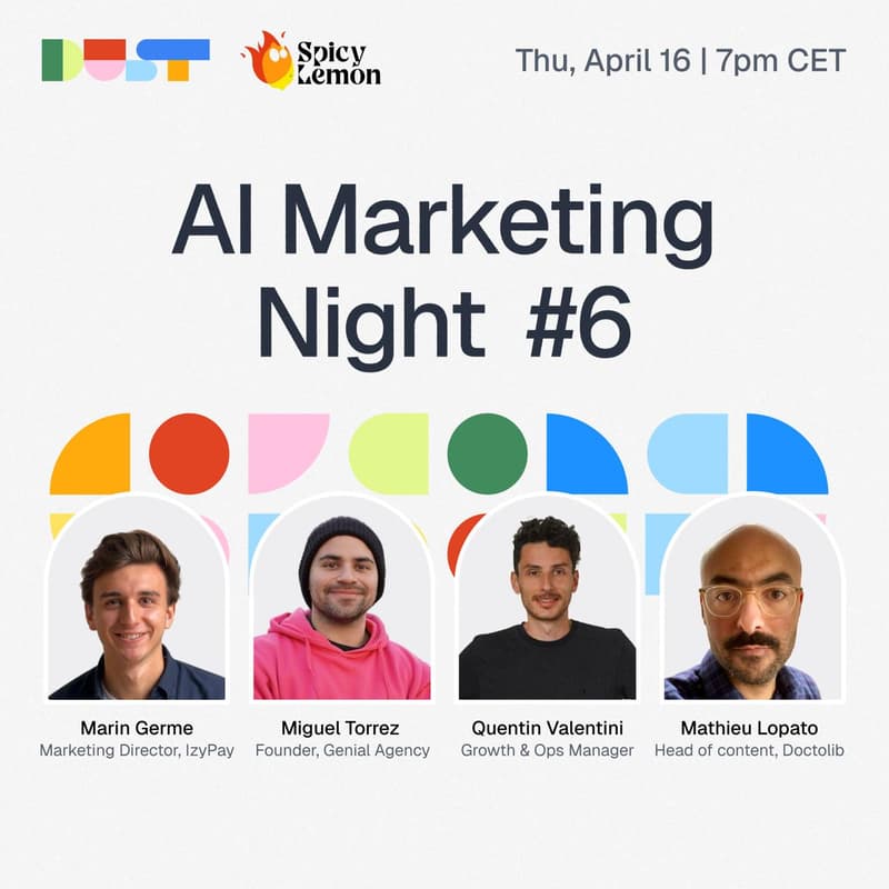 Cover Image for AI Marketing Night #6