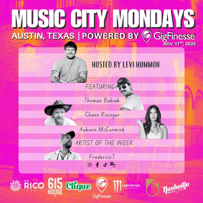 Cover Image for Music City Mondays (ATX)