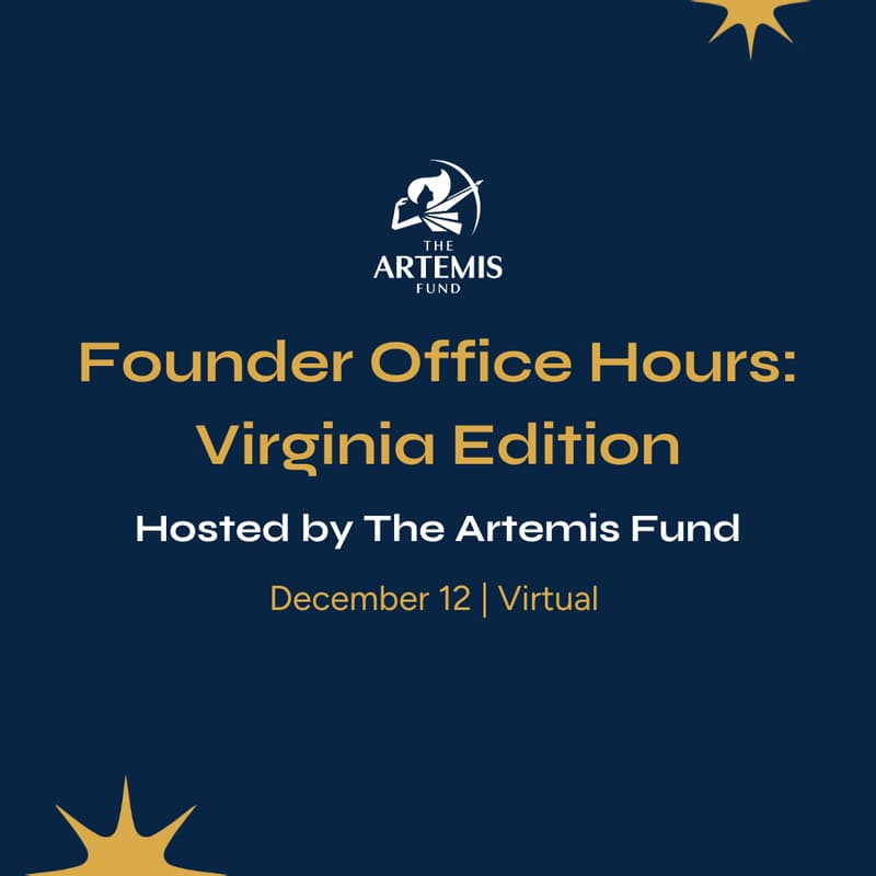 Cover Image for Founder Office Hours: Virginia Edition