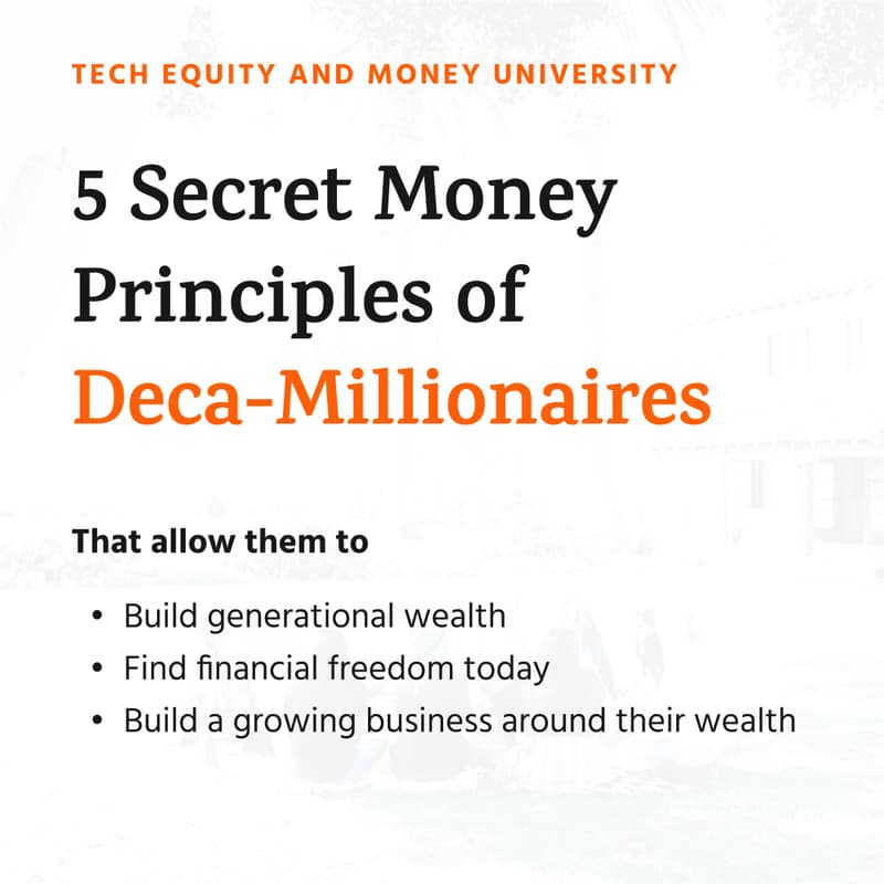 Cover Image for The Money Mindset of a Deca-Millionaire