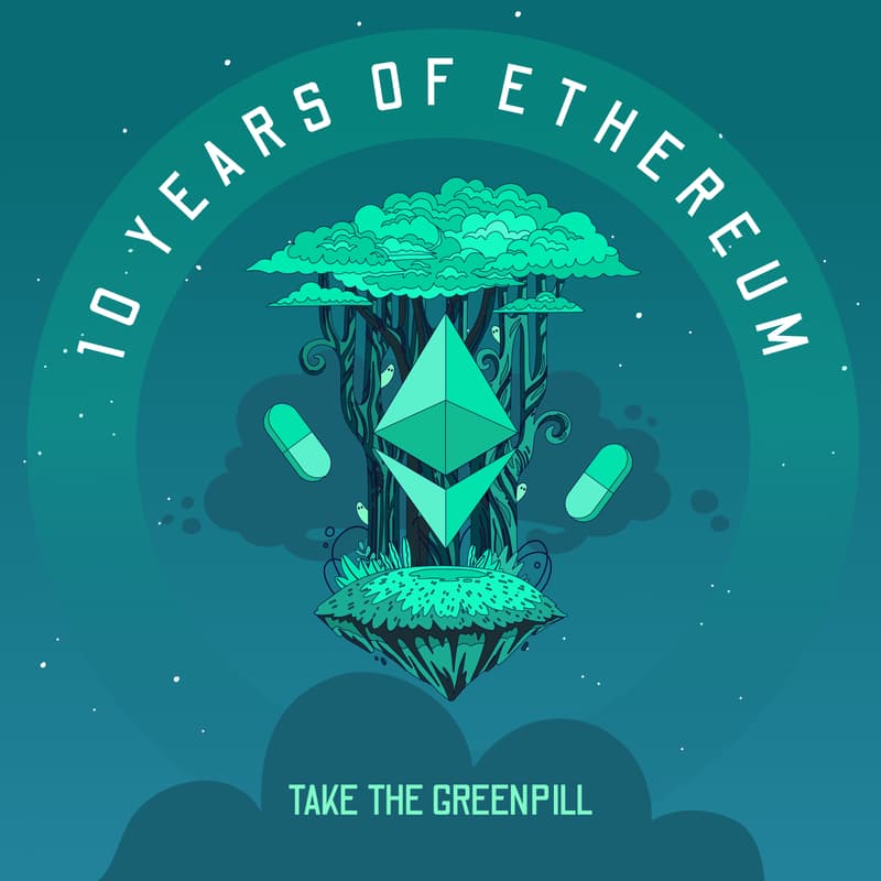 Cover Image for Greenpill’s 10 Years Of Ethereum Livestream