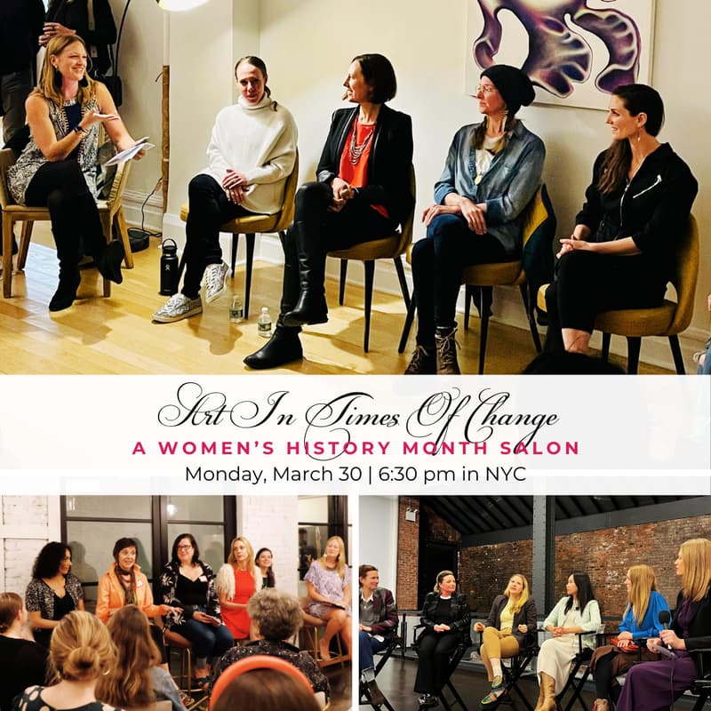 Cover Image for Art In Times Of Change: A Women’s History Month Salon