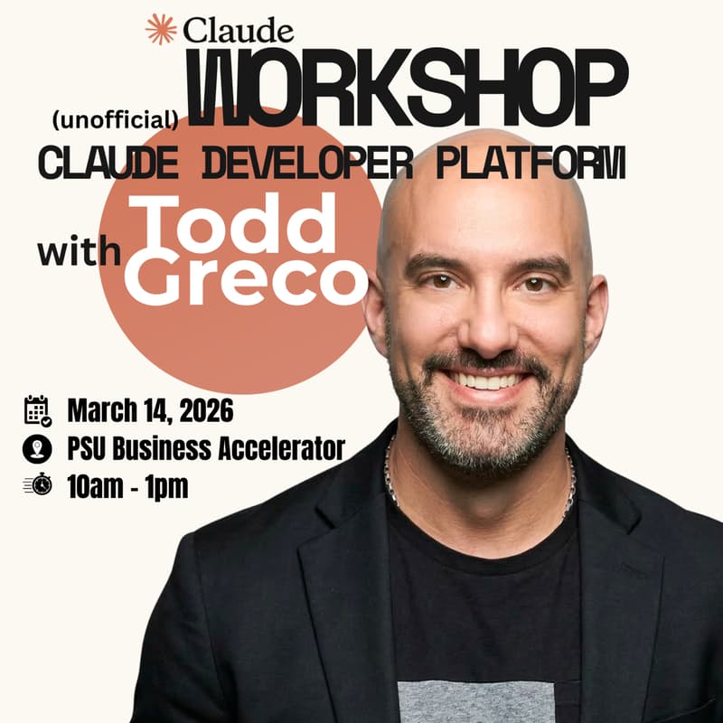 Cover Image for Claude Code Workshop: Getting Started with Claude for Developers, Builders & Non-Technicals.