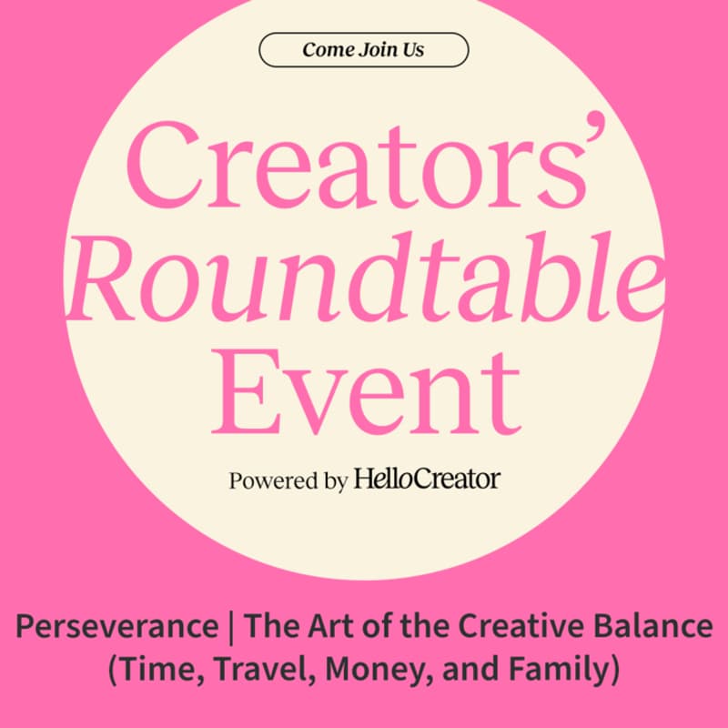 Cover Image for " The Art of the Creative Balance": HelloCreator's Roundtable with Artist, Curator, Educator, and Creative Coach Beth Davila Waldman