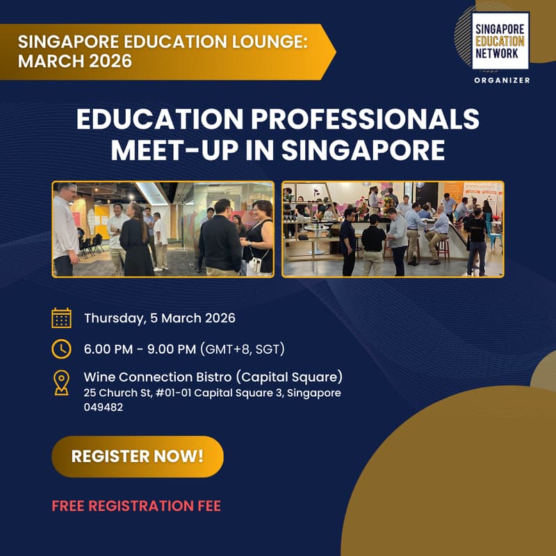 Cover Image for Singapore Education Lounge: March 2026