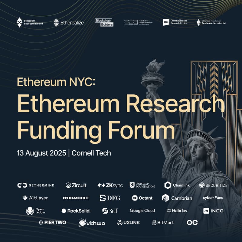 Cover Image for Ethereum Research Funding Forum