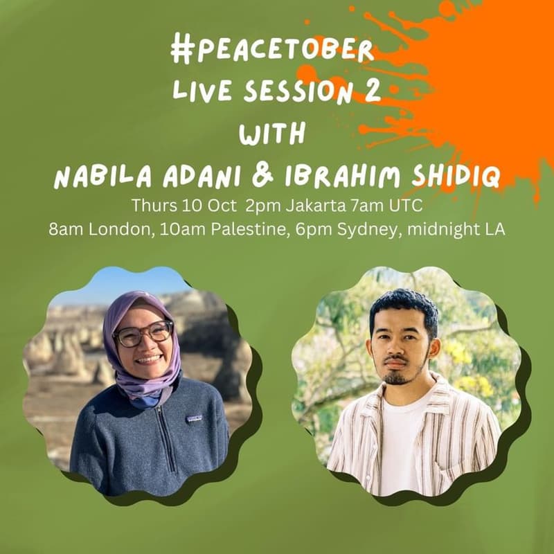 Cover Image for Peacetober 2: Nabila Adani & Ibrahim Shidiq