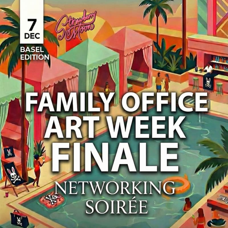 Cover Image for Family Office Art Week Finale – Strawberry Moon Poolside Soirée Featuring DJ SICKICK Hosted by Richie Hosein