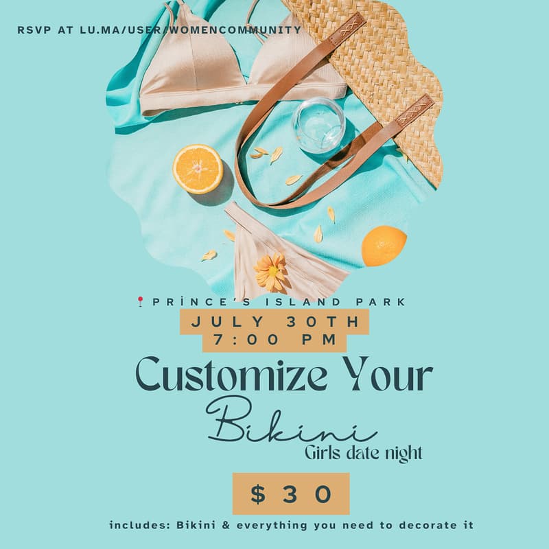 Cover Image for Girls Bikini Customization Night