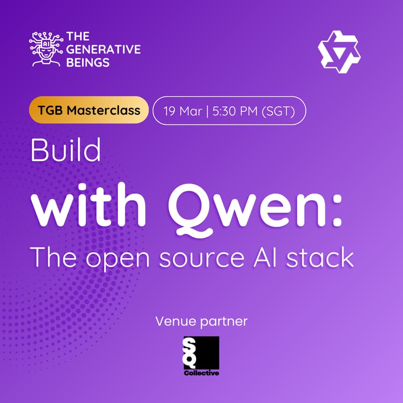 Cover Image for Build with Qwen: The open source AI stack | TGB Masterclass