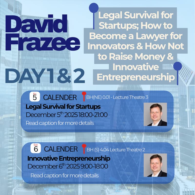 Cover Image for David Frazee: Innovative Entrepreneurship - Day 2