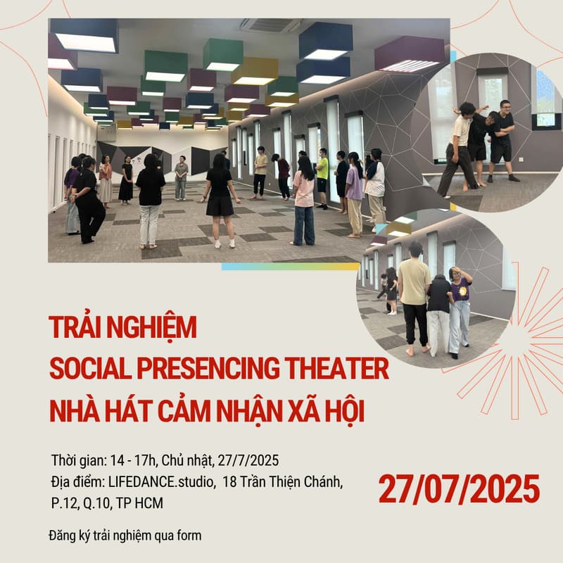 Cover Image for [HCM] Trải nghiệm Social Presencing Theater - Nhà hát cảm nhận xã hội