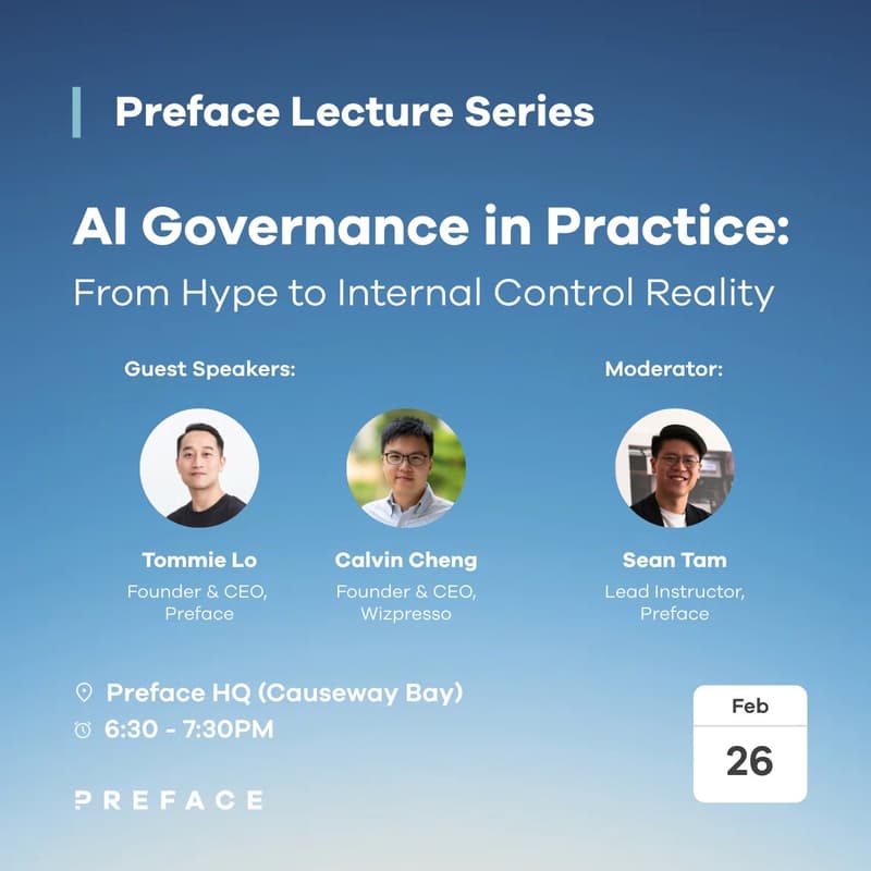 Cover Image for Preface Lecture Series: AI Governance In Practice