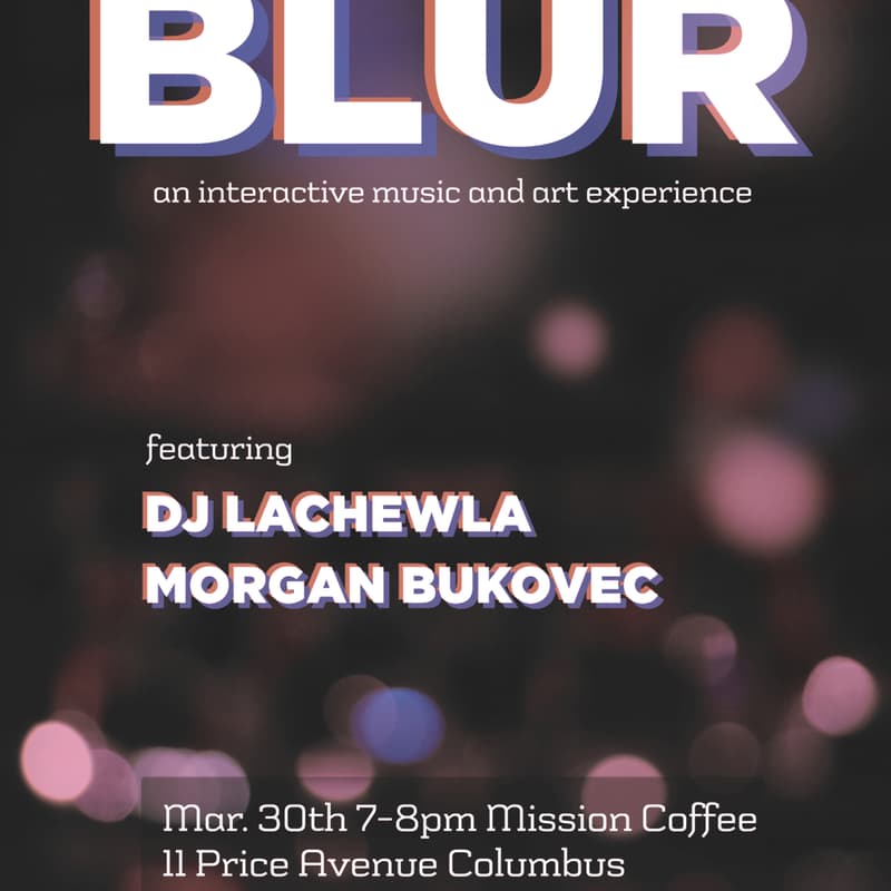 Cover Image for BLUR: an interactive music and art experience