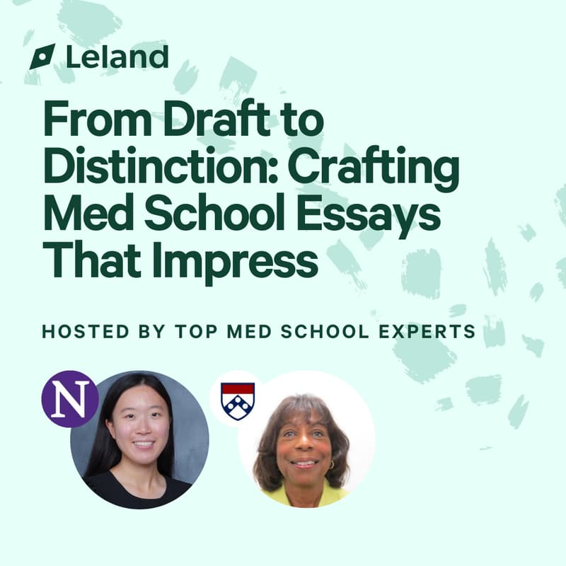 Cover Image for From Draft to Distinction: Crafting Med School Essays That Impress