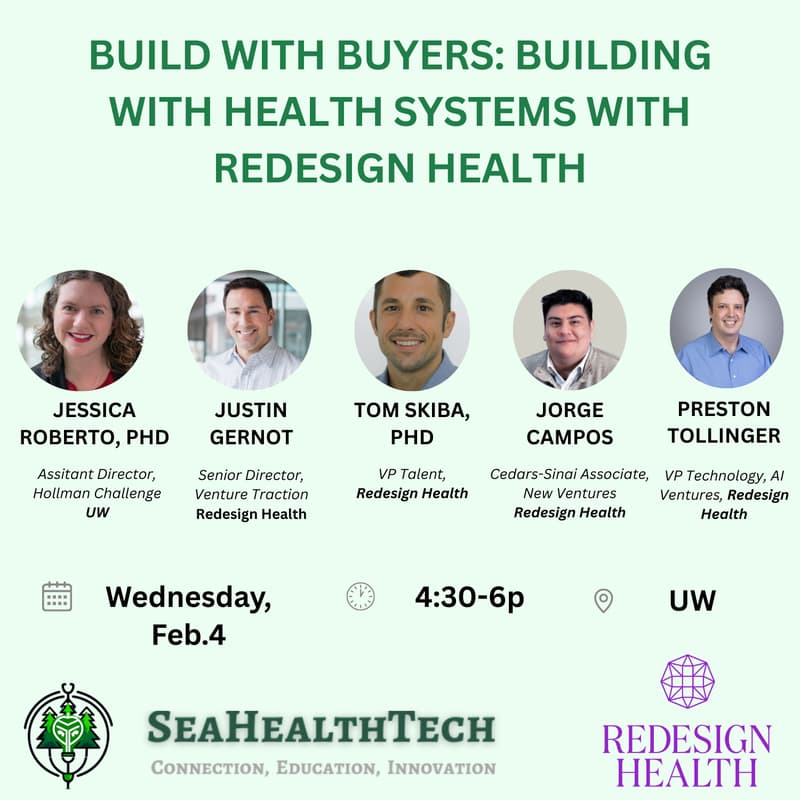 Cover Image for Build With Buyers: A Redesign Health Spotlight on Innovating with Health Systems