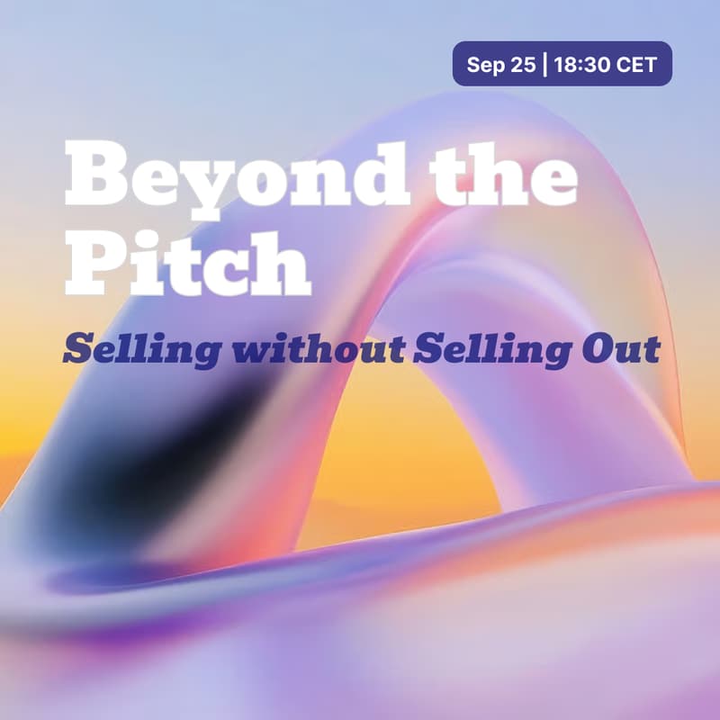 Cover Image for Beyond the Pitch: Selling without Selling Out