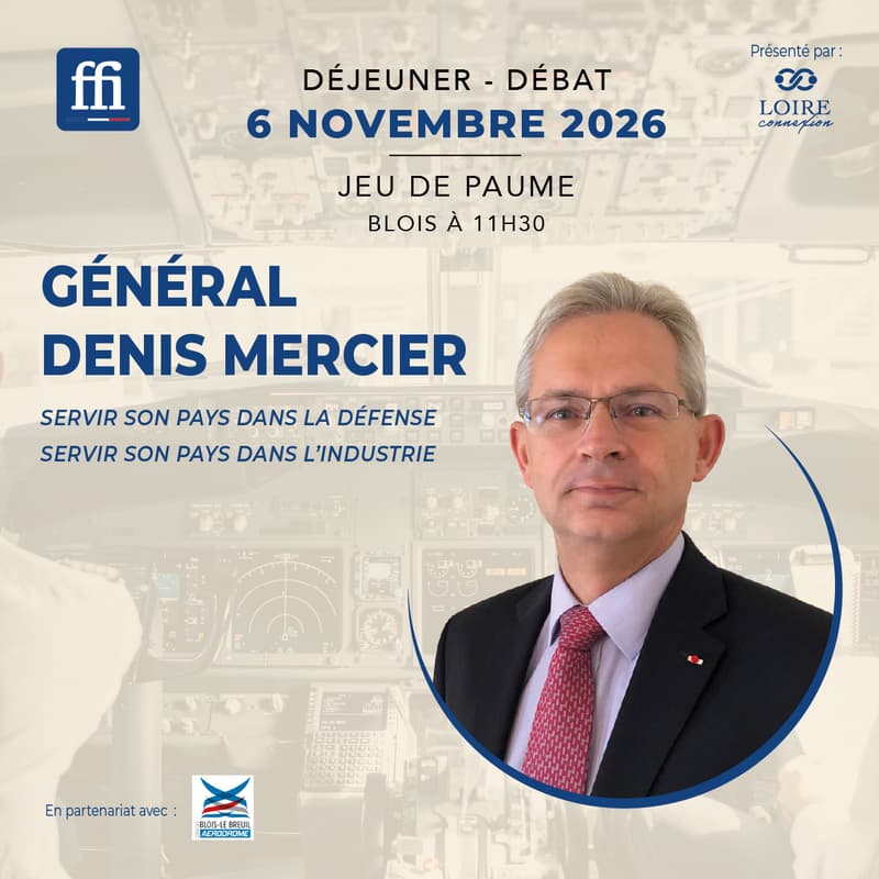 Cover Image for Déjeuner FFI Blois avec Le Général Denis MERCIER